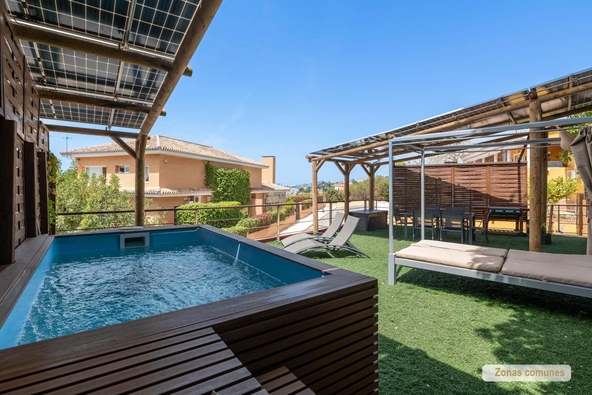 Apartament Sea View With Shared Terrace Malaga Zewnętrze zdjęcie